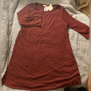 Maroon Dress